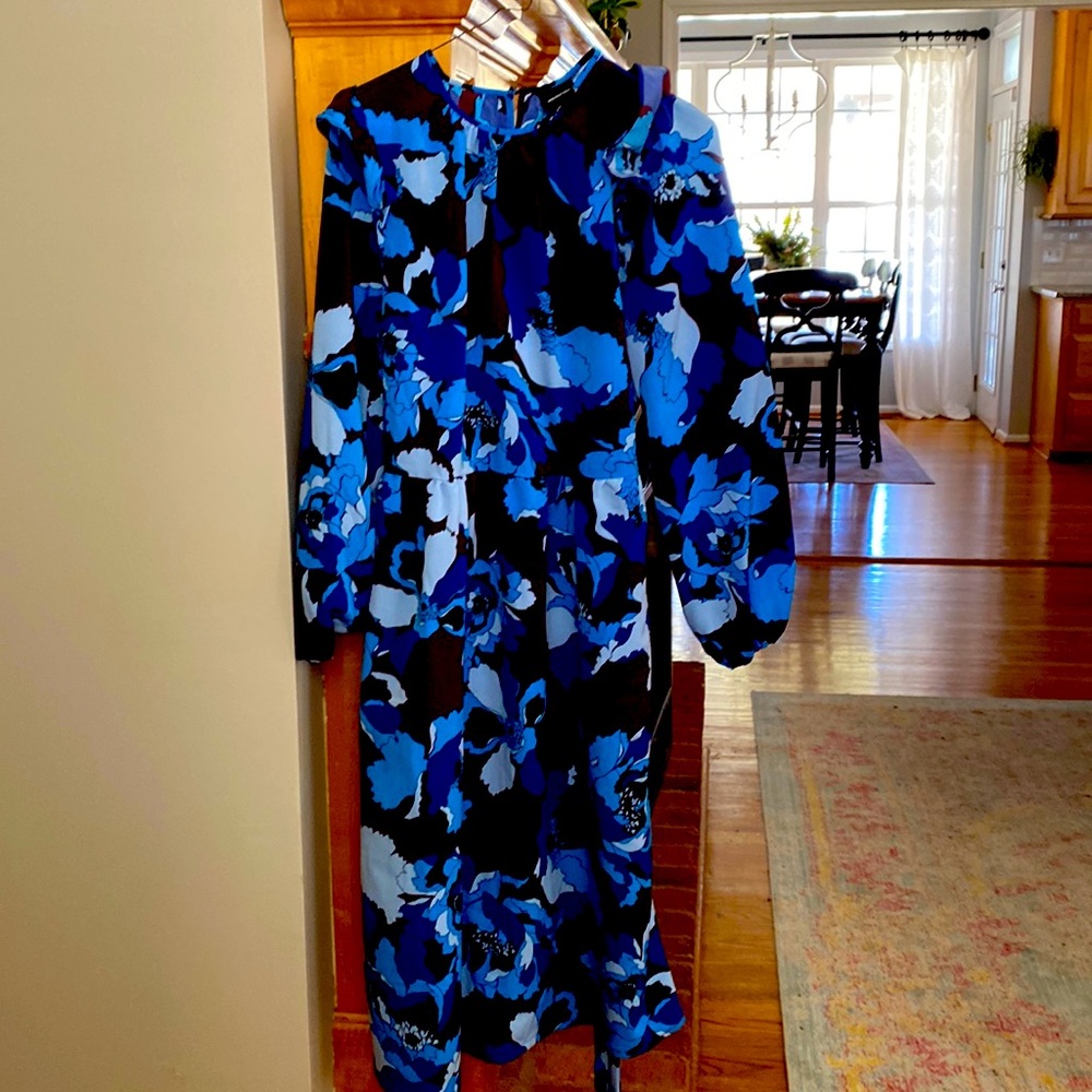 Who What Wear blue dress XS